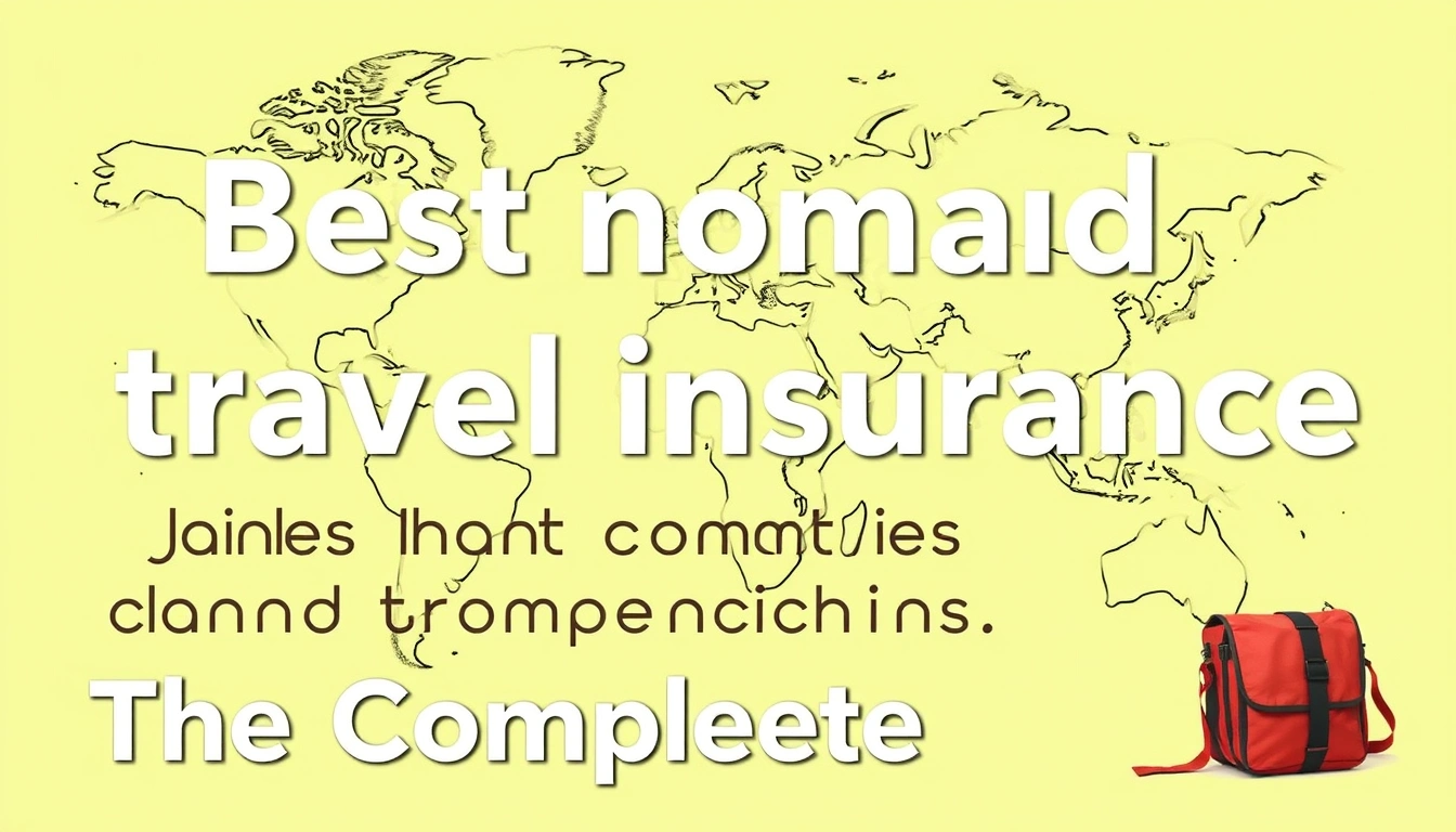 Best Nomad Travel Insurance Plans and Comparisons — The Complete Guide