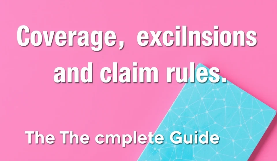 Coverage, exclusions, and claim rules — The Complete Guide