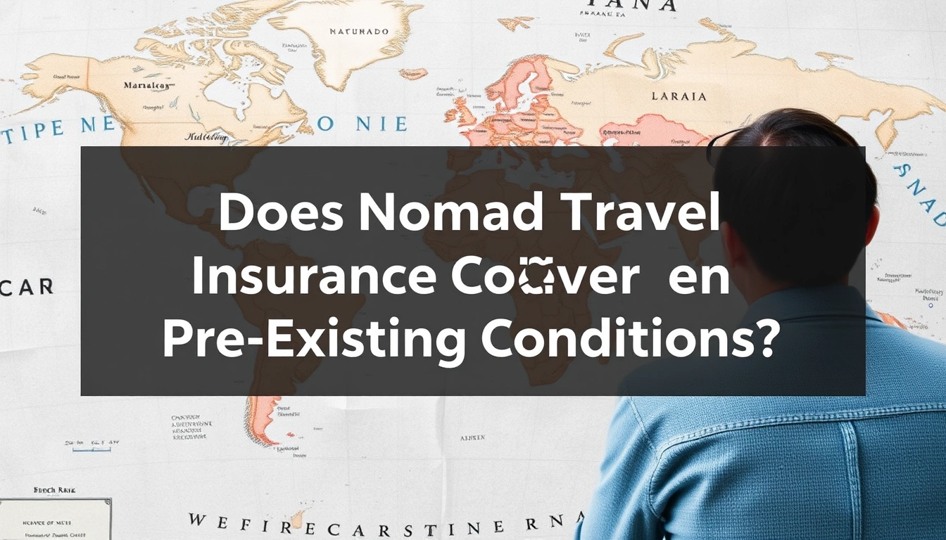 Does Nomad Travel Insurance Cover Pre-Existing Conditions? Does Nomad Travel Insurance Cover Pre-Existing Conditions?