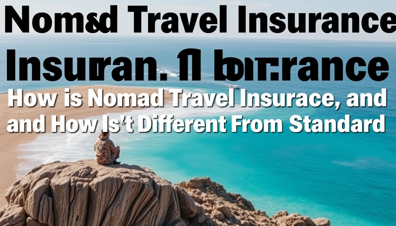 What Is Nomad Travel Insurance and How Is It Different From Standard Travel Insurance?